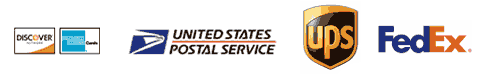 discover american express united states postal service united parcel service fedex logos